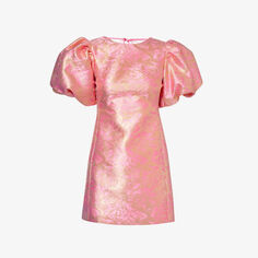 Тканое мини-платье Louise с открытой спиной Sister Jane, розовый