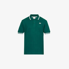 Рубашка-поло стандартного кроя из хлопкового пике Le FLEUR* x Lacoste с фирменной нашивкой Lacoste, цвет swing