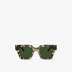 Солнцезащитные очки DG4413 в квадратной оправе из ацетата ацетата Dolce &amp; Gabbana, желтый