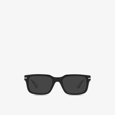PO3272S солнцезащитные очки в ацетатной оправе wayfarer Persol, черный