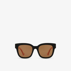 Солнцезащитные очки GG0998S в квадратной оправе из ацетата Gucci, мультиколор