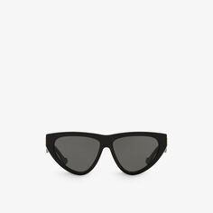 Солнцезащитные очки GG1333S из ацетата кошачьего глаза Gucci, черный