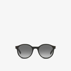 Солнцезащитные очки SL 521 в круглой оправе из ацетата Saint Laurent, черный