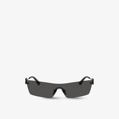 Солнцезащитные очки DG2292 в металлической оправе-бабочке Dolce &amp; Gabbana, черный