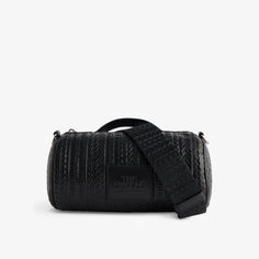 Кожаная спортивная сумка Duffle Marc Jacobs, черный
