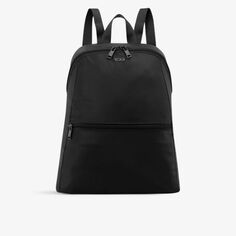 Рюкзак Just In Case из нейлона с двойной молнией и логотипом Tumi, черный