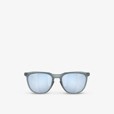 OO9286 Солнцезащитные очки Thurso в круглой оправе из ацетата ацетата Oakley, синий
