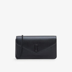 Кожаный кошелек на цепочке The Longshot Marc Jacobs, черный