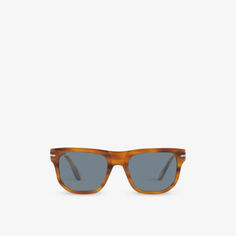 PO3306S солнцезащитные очки в оправе из ацетата черепаховой расцветки Persol, коричневый