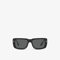 BE4376U солнцезащитные очки Jarvis из ацетата в прямоугольной оправе Burberry, черный