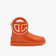 Ботильоны из мятой кожи UGG x Telfar Ugg, цвет tan