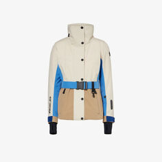Куртка Hainet из эластичной ткани с воротником-воронкой Moncler Grenoble, мультиколор