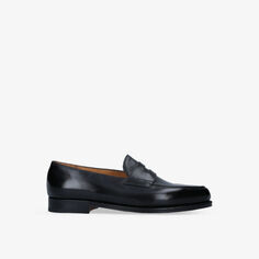 Кожаные лоферы Lopez John Lobb, черный