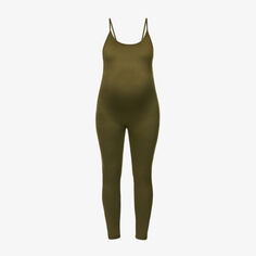 Для беременных Комбинезон без рукавов из эластичной ткани The Kate Bumpsuit, зеленый