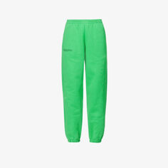 Спортивные брюки 365 Signature с высокой посадкой из переработанного и органического хлопка Pangaia, зеленый