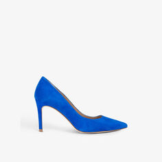 Замшевые туфли Floret с острым носком Lk Bennett, синий