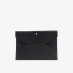 Кожаная сумка-конверт Sartorial Montblanc, черный