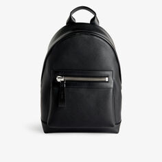 Кожаный рюкзак Buckley с фирменной фурнитурой Tom Ford, черный