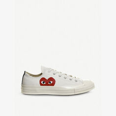 Кроссовки с низким берцем Comme des Garçons PLAY x Converse в стиле 70-х годов Comme des Garçons, бежевый