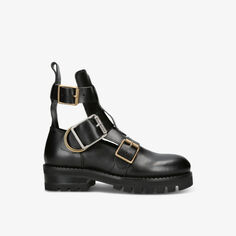 Кожаные армейские ботинки открытого типа Rome Vivienne Westwood, черный