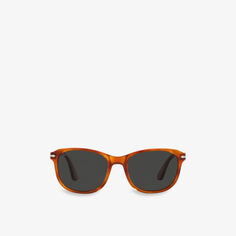 PO1935S солнцезащитные очки в оправе из ацетата с затемненными линзами Persol, коричневый