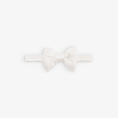 Предварительно завязанный шелковый галстук-бабочка Tom Ford, белый