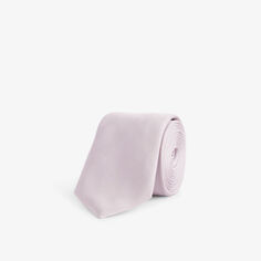 Шелковый галстук с маленьким лезвием Paul Smith, розовый