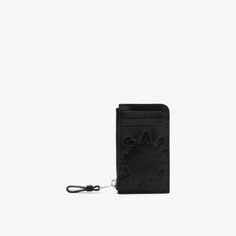 Кожаный кошелек Tierra Isamu с тисненым логотипом Allsaints, черный