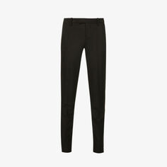 Тканые брюки средней посадки Prune Strass Zadig&amp;Voltaire, цвет noir