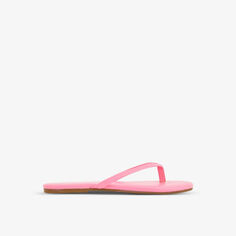 Брендовые кожаные сандалии Melissa Odabash, розовый