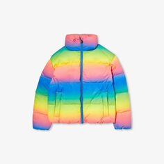 Пуховик Nuuk с эффектом металлик Perfect Moment, цвет gradient rainbow