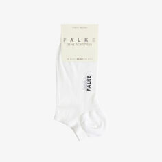Носки Fine Softness из эластичной ткани до щиколотки Falke, белый