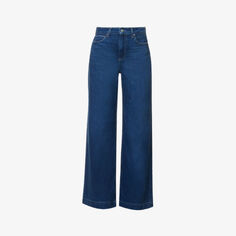 Расклешенные джинсы Harper из эластичного денима с высокой посадкой Paige, цвет gracie lou