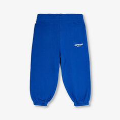 Спортивные брюки из хлопкового джерси с фирменным принтом Owner&apos;s Club для детей 1–4 лет Represent, цвет cobalt