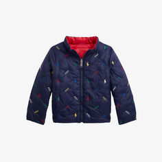 Двусторонняя куртка Terra для мальчиков из переработанного полиэстера Polo Ralph Lauren, мультиколор