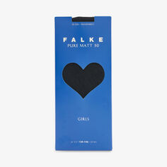 Колготки из эластичной ткани Pure Matt плотностью 30 ден Falke, черный