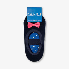 Носки «Балерина» из смесового хлопка с бантом для 4–10 лет Falke, синий
