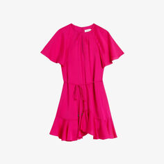 Платье мини Elsieee из эластичной ткани с вырезами Ted Baker, розовый