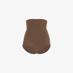 Шорты из эластичной ткани с высокой посадкой Everyday Shaping Spanx, цвет chestnut brown