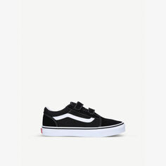 Низкие кроссовки Old Skool V из замши и парусины 9-10 лет Vans, черный