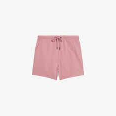 Плетеные шорты для плавания Hiltree с тисненым логотипом Ted Baker, розовый