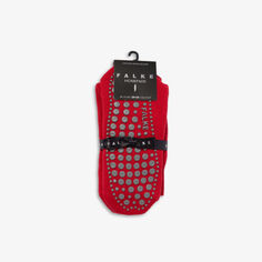 Носки-тапочки Homepads из смесового хлопка Falke, красный