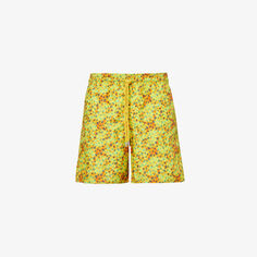 Плавки-шорты Moorea с графичным принтом Vilebrequin, цвет sun