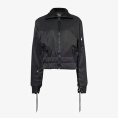 Утепленная куртка свободного кроя из переработанного материала 1/Off, черный