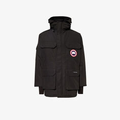 Пуховик Expedition с высоким воротником Canada Goose, черный