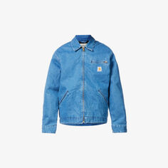 Джинсовая куртка Detroit с фирменной нашивкой Carhartt Wip, синий