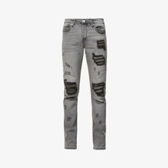 Джинсы скинни Tr Rocco True Religion, черный