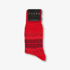 Трикотажные носки с узором Inverness Falke, красный