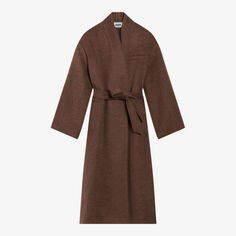 Пальто оверсайз из валяной шерсти с очень широкими рукавами Claudie Pierlot, цвет bruns