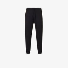 Легкие спортивные брюки с зауженными штанинами и средней посадкой из эластичной ткани Splits59, черный